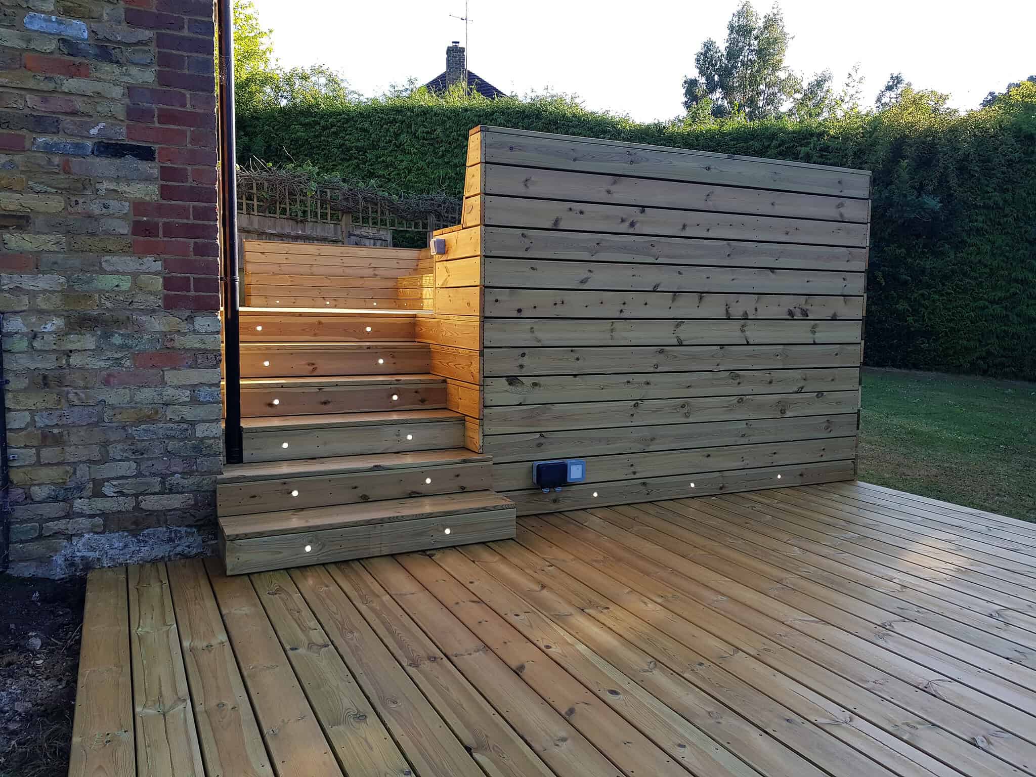 Softwood Decking in London for Outdoor Spaces.